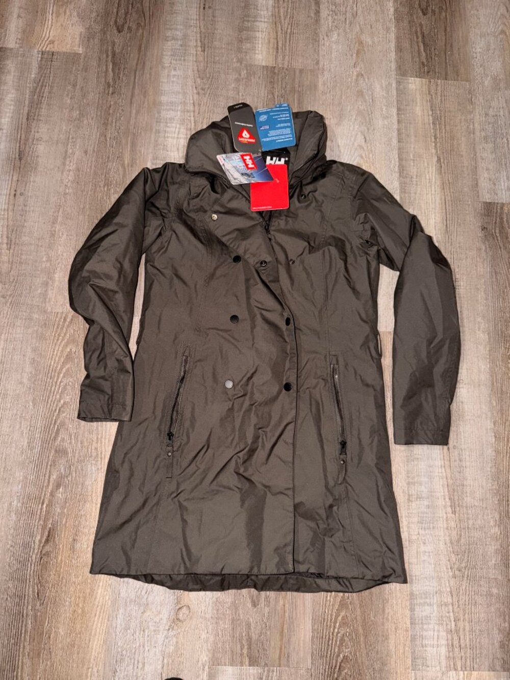 Helly Hansen Women's Welsey II Trench Insulated, 482 Beluga, Small